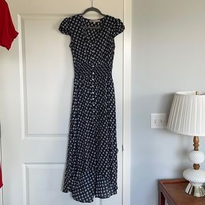 Dry Goods NWOT Button-Down Hi-Low Maxi Dress